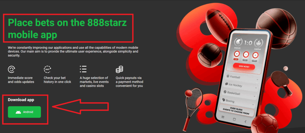 888Starz app
